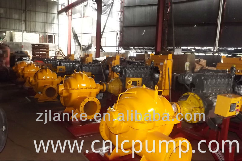 Top quality irrigation water pump in cultivated land